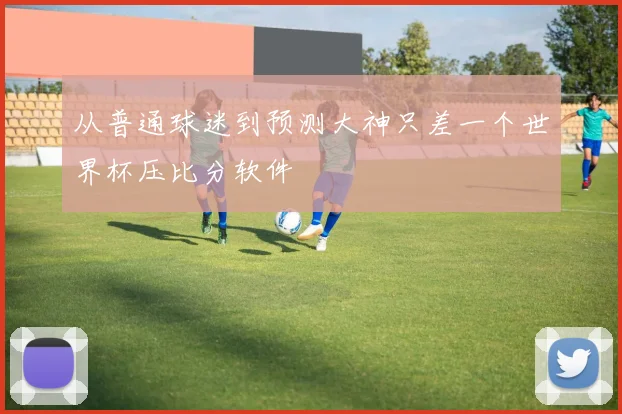 从普通球迷到预测大神只差一个世界杯压比分软件